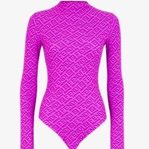 Skims x Fendi long sleeve bodysuit